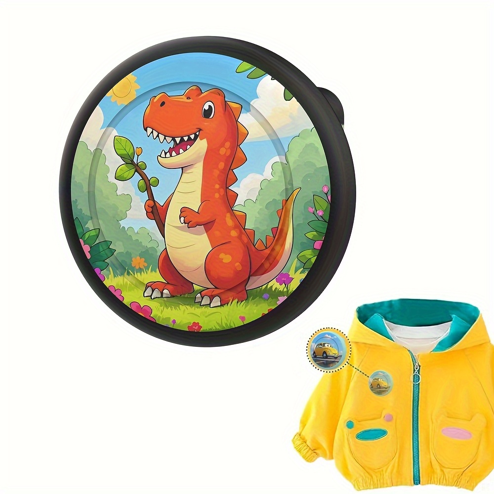 TEMU Creatieve Cartoon Schattige Ontwerpen Geschikt voor Airtag Beschermhoesjes, Spelden, Apple GPS Trackers, Locatieapparaten, Cartoon Broches voor