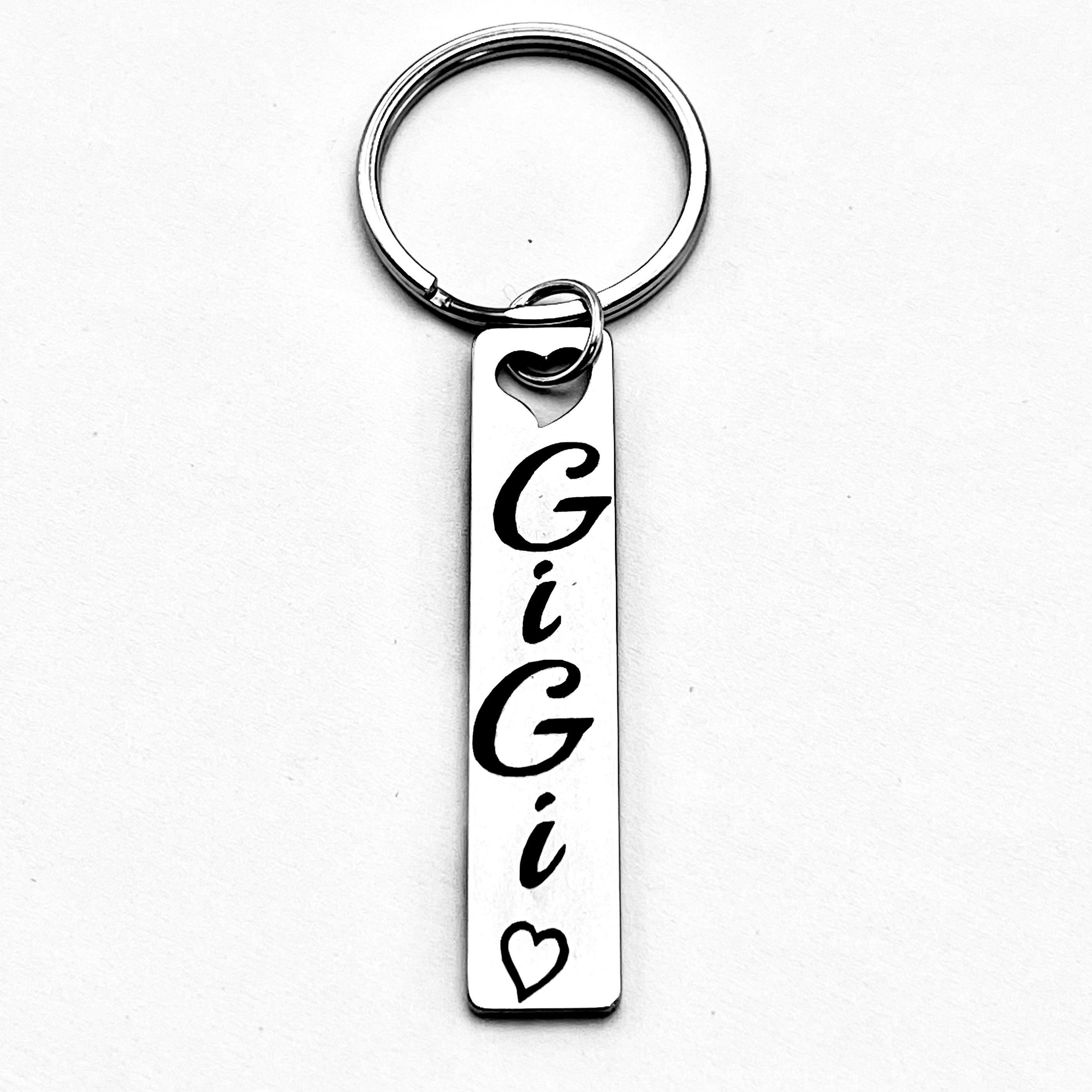 

Stainless Steel Keychain With Heart & "" Engraving - Ideal For Car Keys, Perfect Gift For Grandmothers On Day, Thanksgiving, And New Year, Cute Keychain