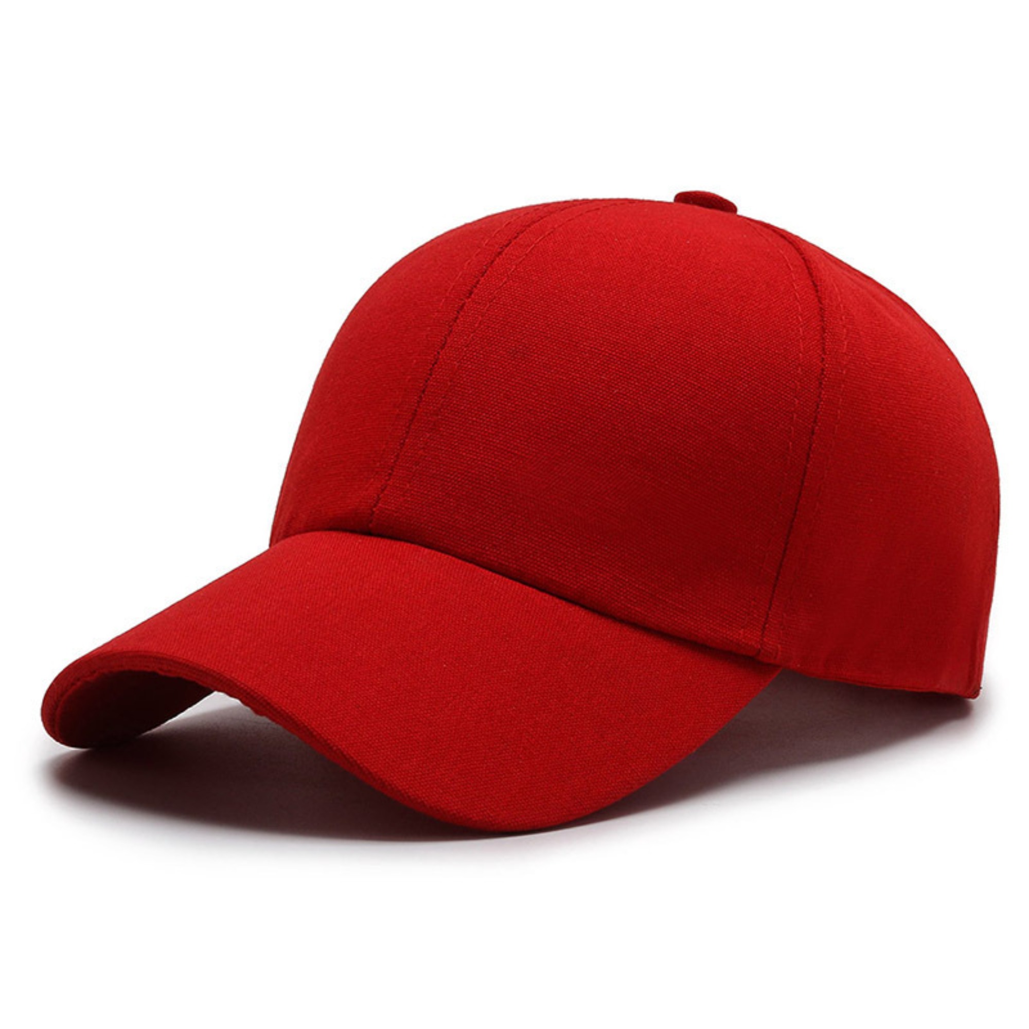Classic Solid-Colored Adult Baseball Cap, Colorful Fashion Baseball Cap for Both Men And Women
