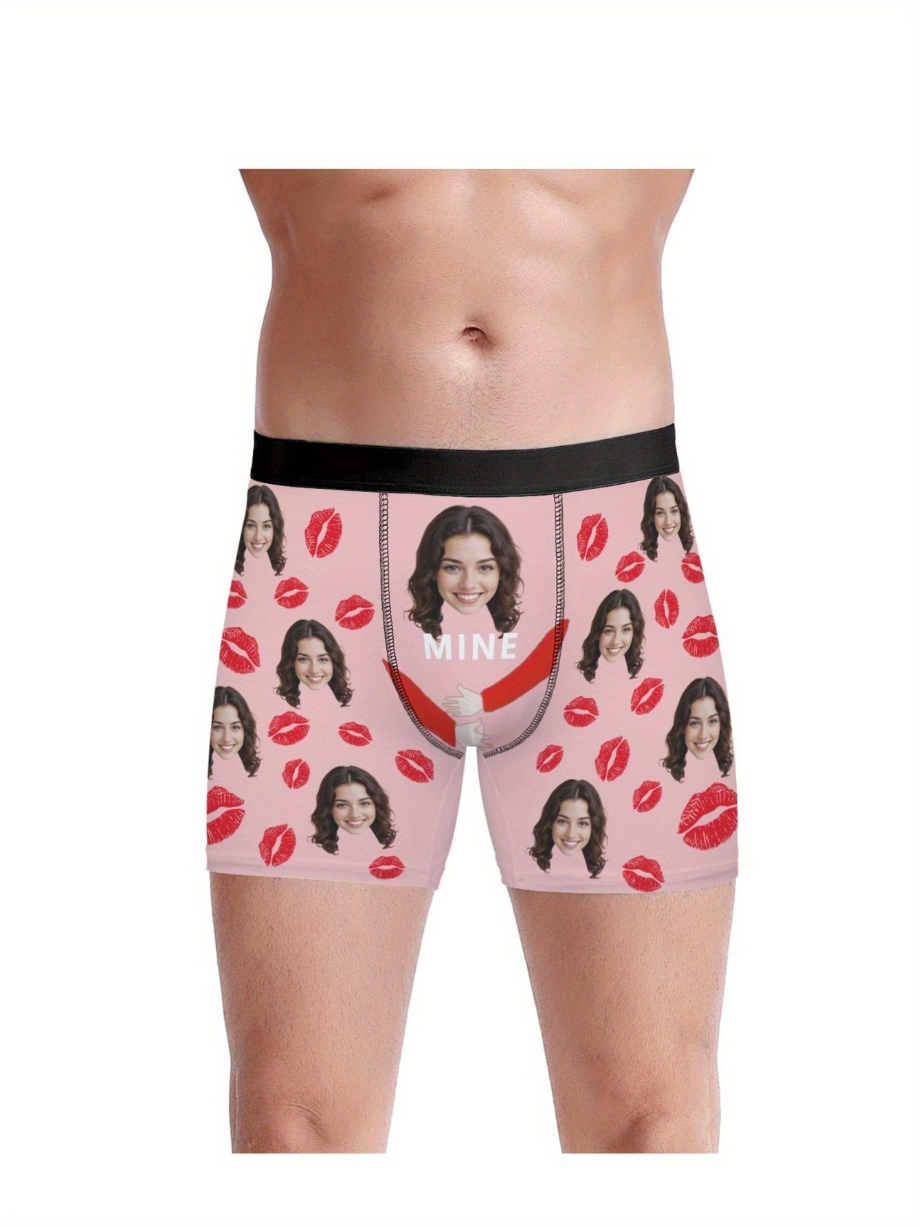 boxer personalizzati foto san valentino e anniversario Temu Italy