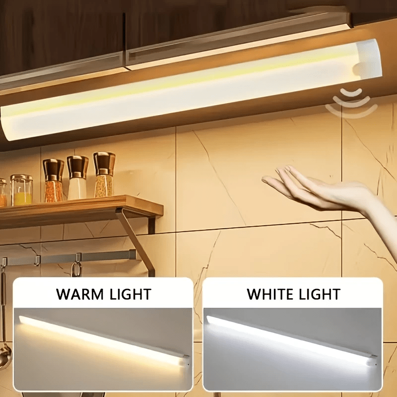 5pcs Magnetic USB Induction Night Light Set, Warm White