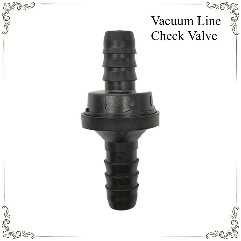 TEMU Universal Fit Automotive Vacuum Line Check Valve - For Brake Booster Systems, Valve For Brake Booster Pump Hoses, Corrosion-resistant &