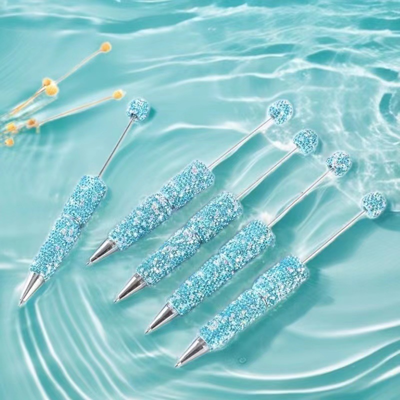 TEMU 5pcs Bead Pen New Full Diamond Bead Pen Creative Pen Bead Pen