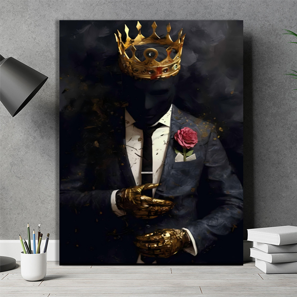 1pc modern   wall art framed wrapped canvas elegant monochrome picture wood frame flat panel suitable for home office decor ready to hang gift 2d flat   room decor