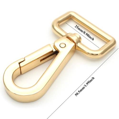15pcs extra thick lobster clasps swivel snap hook strong metal push gate clip purse hardware diy wallet making