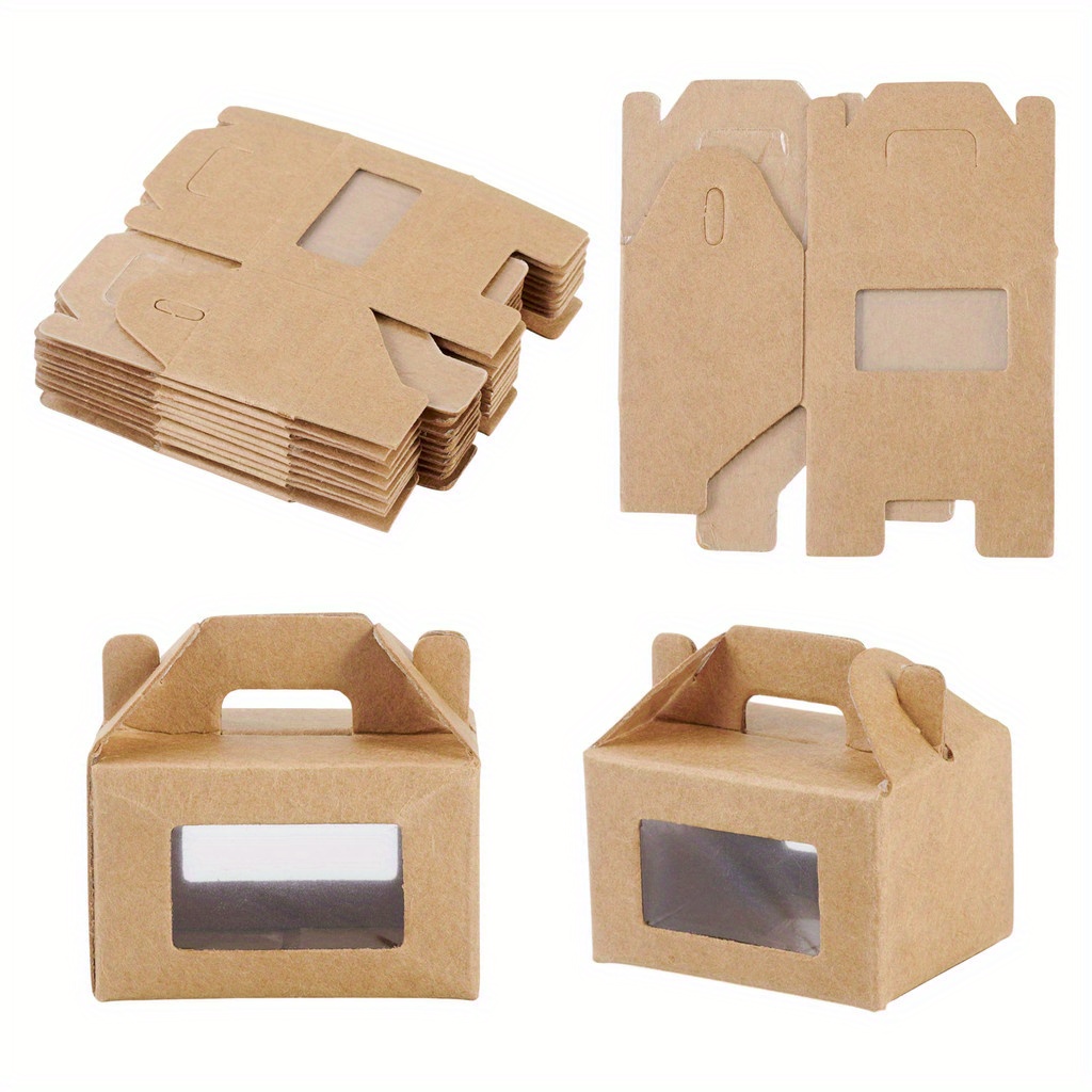 E-shop 10 Stück Mini Papierboxen, Mikro-Landschaft Puppenhaus Zubehör, Schmuckherstellung Display und Verpackungszubehör