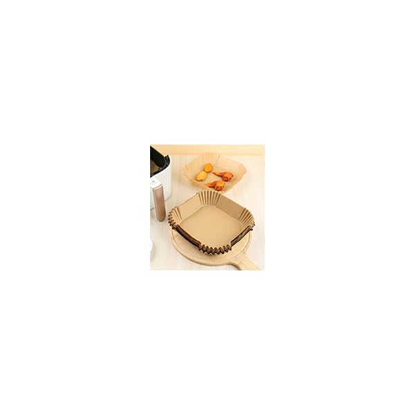   air fryer paper liners disposable, 200pcs 8inch airfryer oven insert parchment paper sheets round, non stick food grade baking liner for 5qt/6qt/7qt/8  fryer basket, air fryer liners non stick, special paper for airfryer, air fryer  , kitchen baking tools,  , disposable sheets, nonstick surface,   material, heatresistant paper, cooking liners, busy families, meal preppers Product details 5