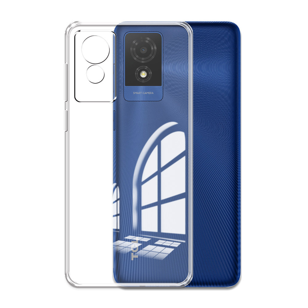 TEMU Custodia per telefono: Adatta per TCL 501, Custodia per telefono da 6 pollici in TPU TPU HD , per TCL 501 T433D, Custodia , a di caduta e