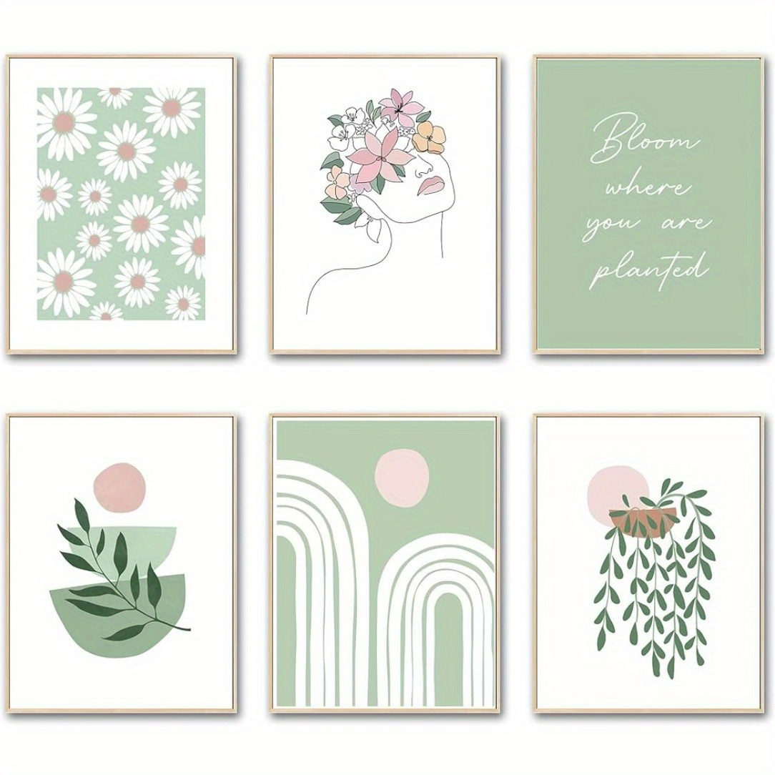 

6pcs Set - & For Teen ' , Inspirational Decor For And Apartments