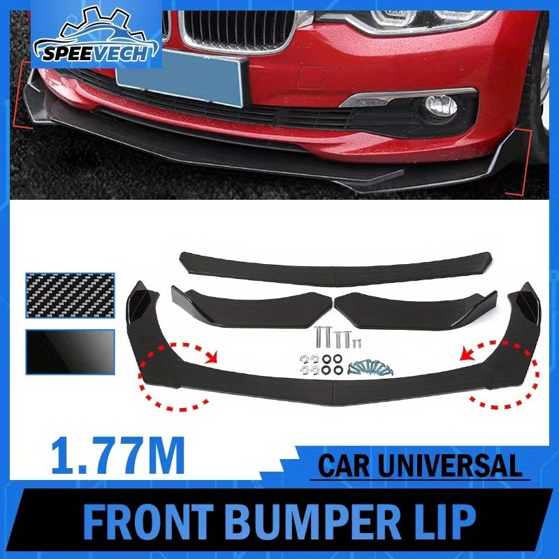 

5pcs Universal Lip Kit, , Polypropylene Aerodynamic For Car Models