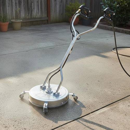 high pressure cleaner 520 mm surface cleaner stainless steel surface cleaner with 4 wheels 310 8 inch quick connect fitting nozzles double handle for concrete patio walkway local warehouse