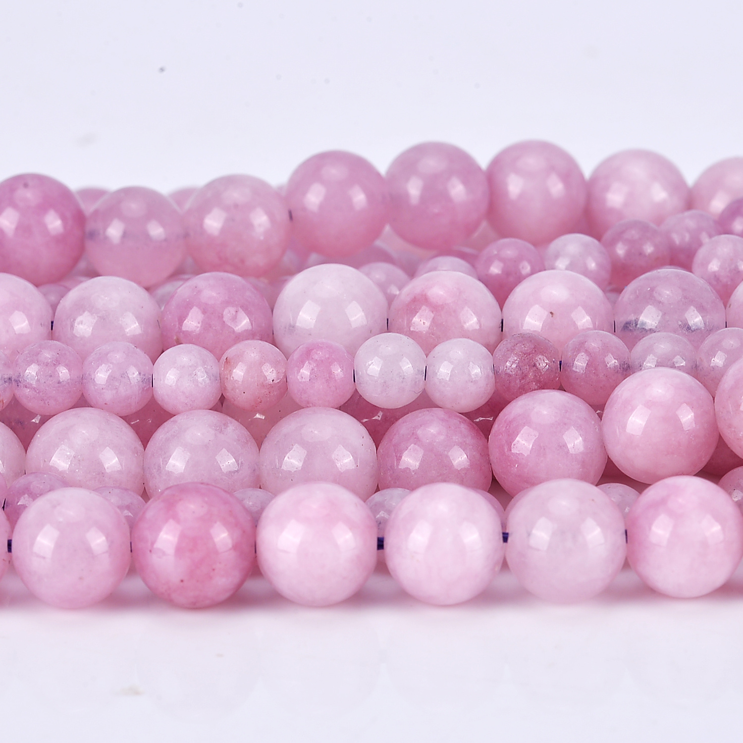 

Aaa Natural Kunzite Round Stone Beads For Making - Ideal For Bracelets, Necklaces, Earrings - Perfect Christmas And Festival Gifts, In 6mm, 8mm, 10mm Sizes