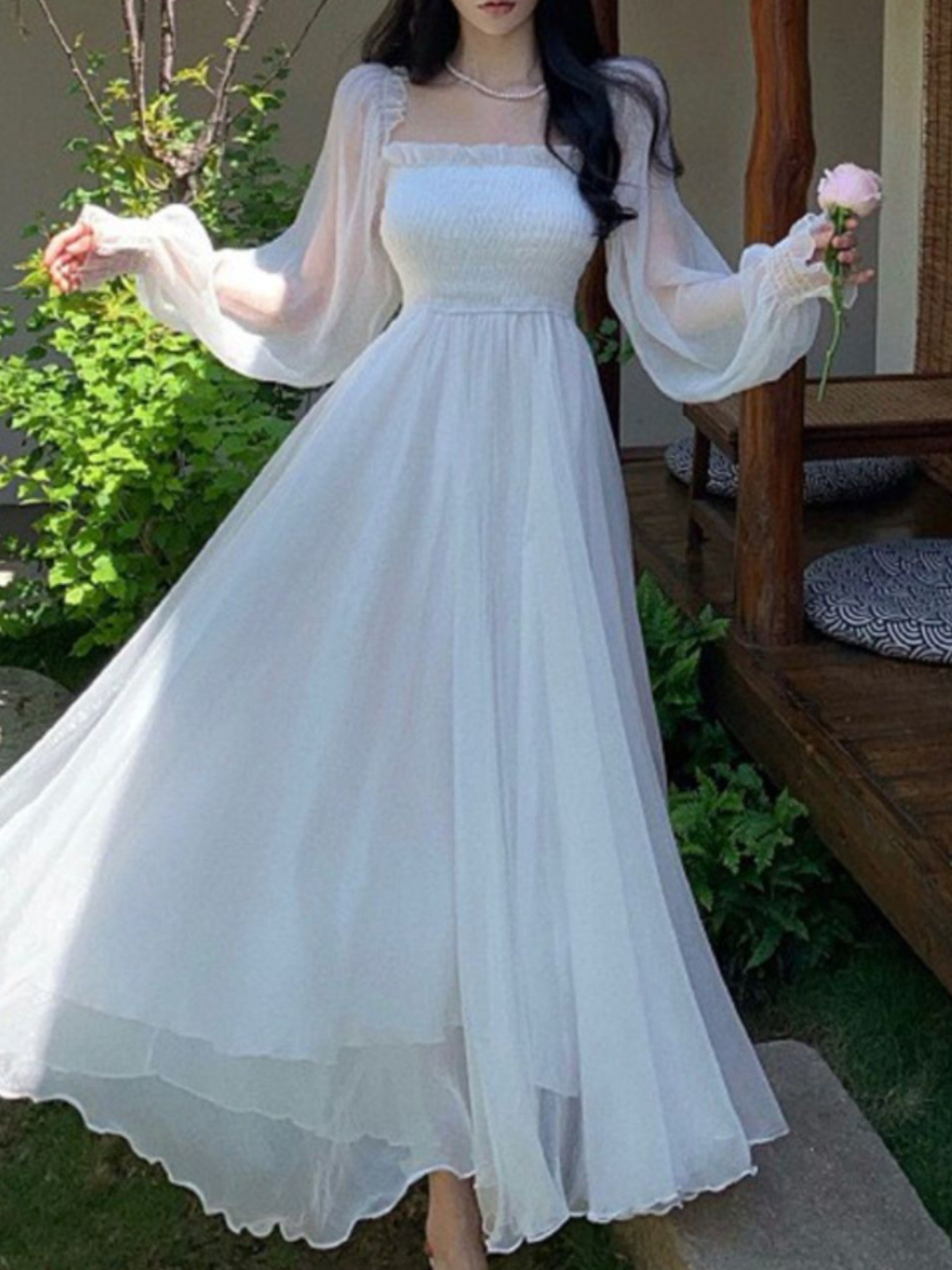 aesthetic dress sold on Temu United States