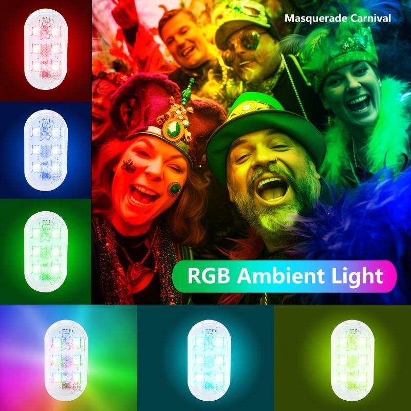 Mini Touch Lamp, Indoor Multicolor LED Ambient Light