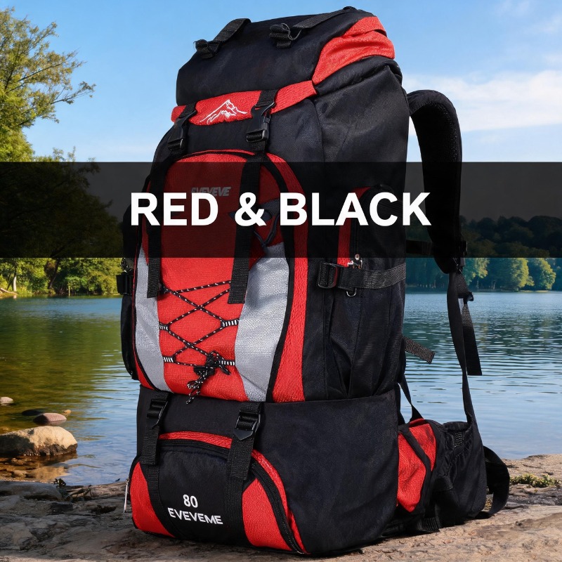 Image of 70l Hiking Backpack For , Lightweight Travel Daypack For Camping And Trekking, Large Capacity Unisex Rucksack For Hiking, Climbing, And Traveling