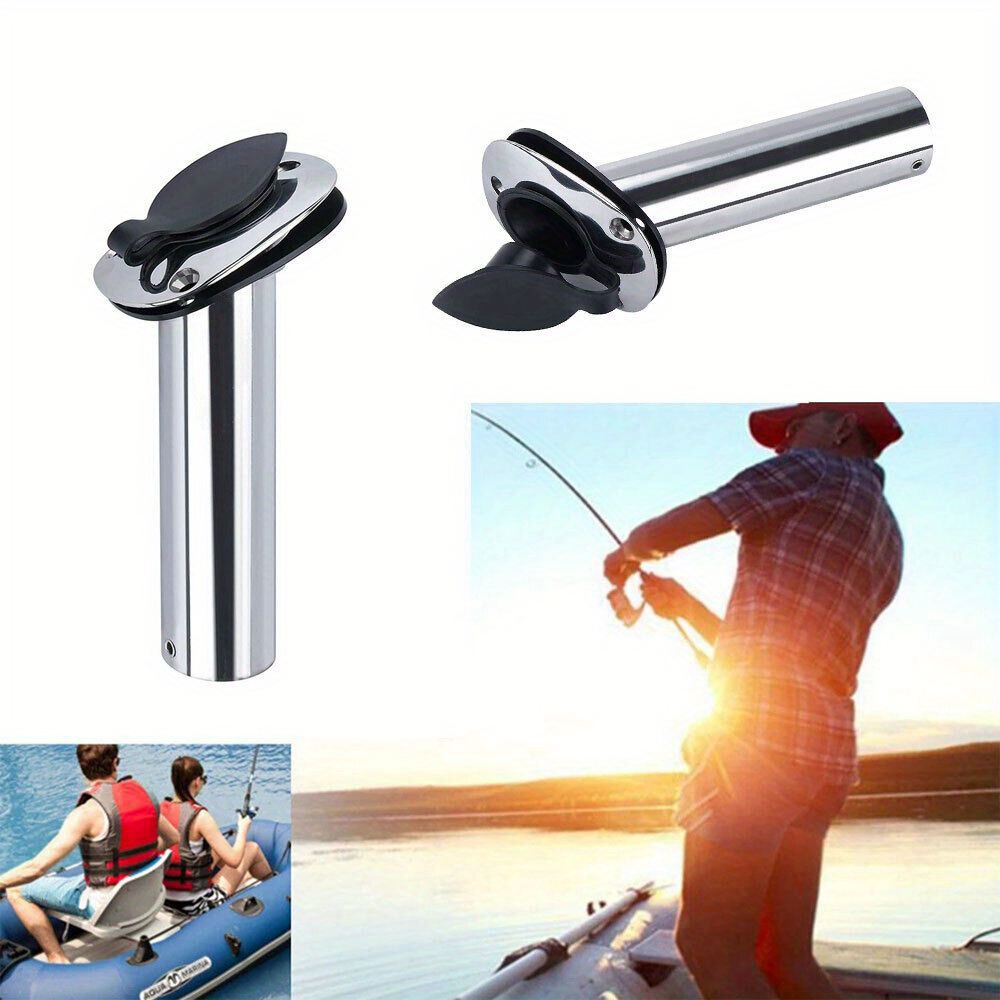 Sowester Flush Mount Fishing Rod Holder Stainless Steel