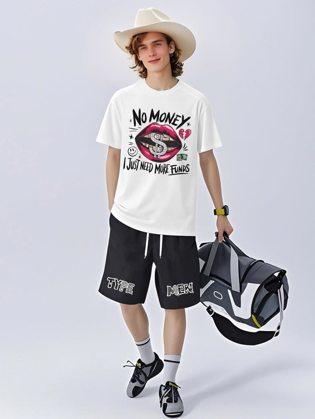 mens casual outfit money a casual t shirt