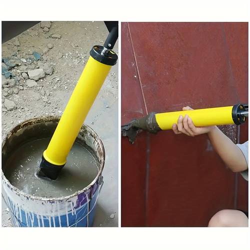 1 set 5pcs grout gun cement lime pump grouting mortar sprayer filling tools with 4pcs nozzles