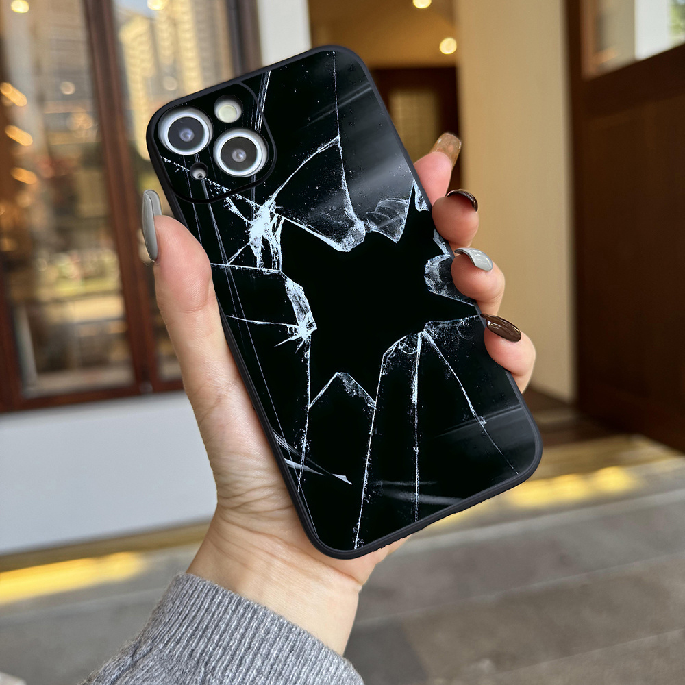 prank friends a broken phone case models 16 11 15 14 Temu United