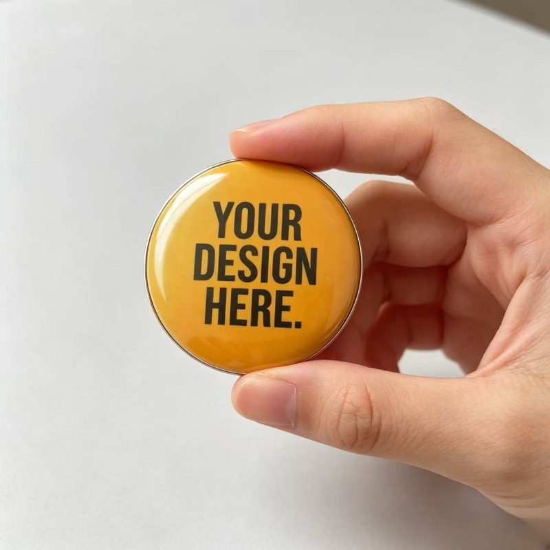 TEMU de 100 insignias de broche personalizadas, varios tamaños, personalizables con tu y diseño, adecuadas para fiestas de , ceremonias de graduación
