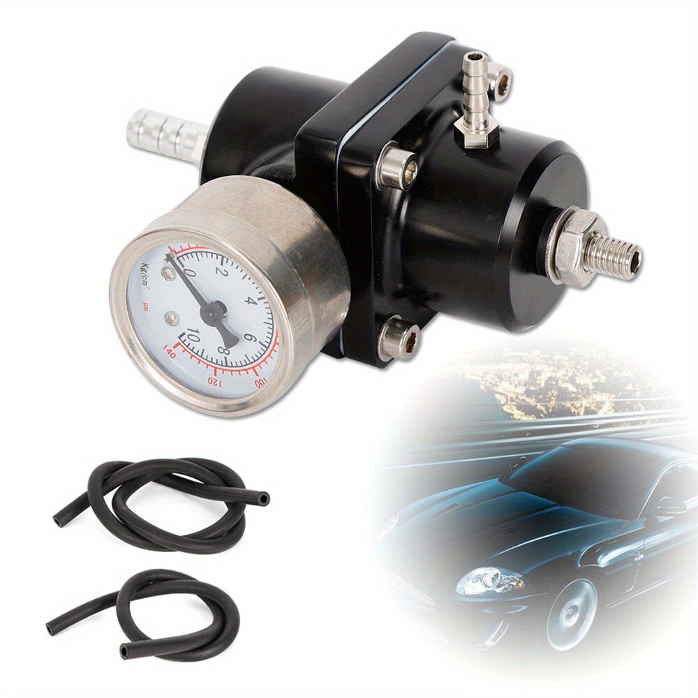 Akozon Jauge De Pression De Carburant Kit Universel De Régulateur De