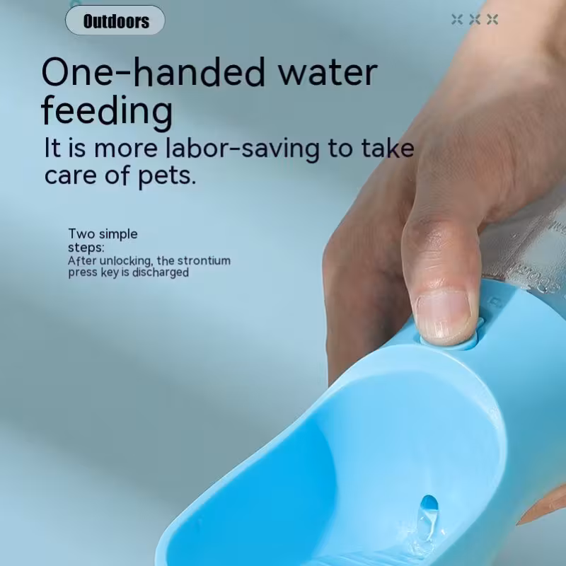 狗用水杯饮食垃圾袋三合一便携式多功能宠物杯 商品详情 3