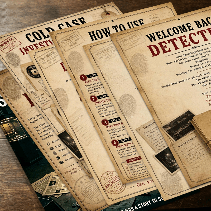 Unsolved Puzzle: Immersive Mystery Experience