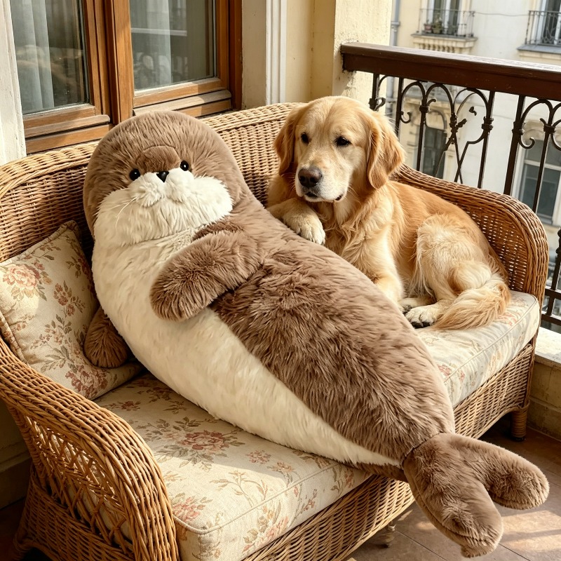 plush toy soft and   pillow marine animal plush toy adorable plush toy suitable for dogs of all sizes to play with Product details 1