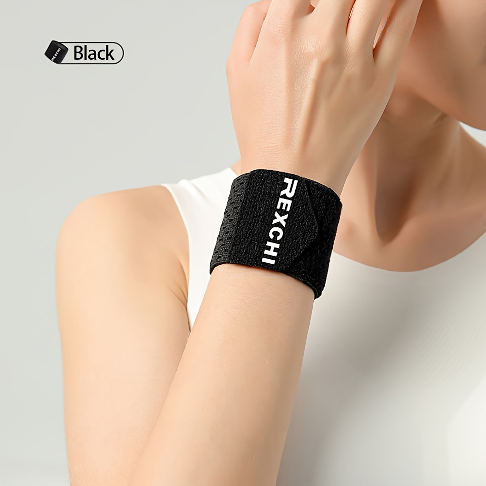 TEMU 2pcs Of Breathable Sports Wrist Guards- Lightweight, Moisture-absorbent And-twist, Suitable Cycling And Outdoor Sports- Suitable Men And Women,