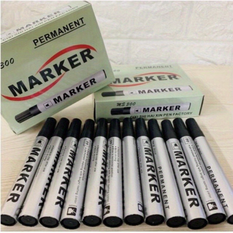 TEMU 1box/12pcs School Supplies Permanent Marker