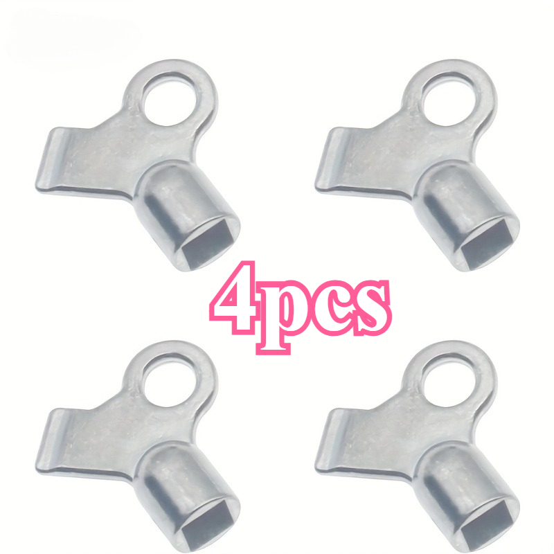 TEMU 4-pack Heavy-duty Radiator Air Bleed Valve Keys - Compatible Radiators, Valve Replacement, No Power Required For Radiator Maintenance, Radiator