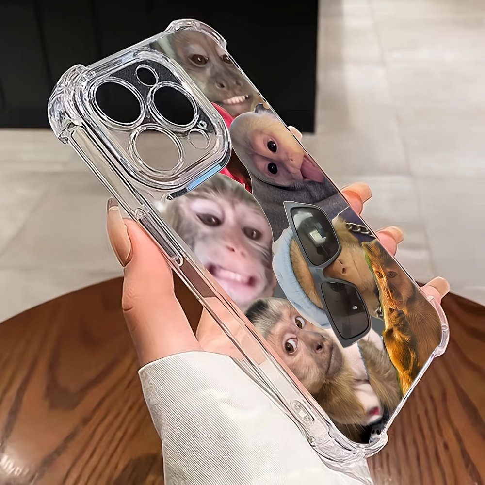 monkey phone case sold on Temu Australia