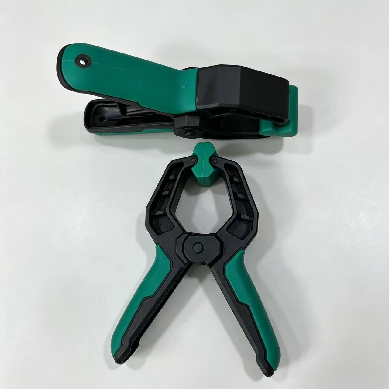 TEMU 2pcs Attaches Rapides de Menuiserie Type A, Pinces à Ressort en Plastique Robustes, Pince à Verrouillage, Adaptées au Bois, au Métal, et au