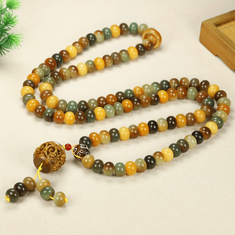 Handmade Bohemian Style Colorful Beaded Necklace