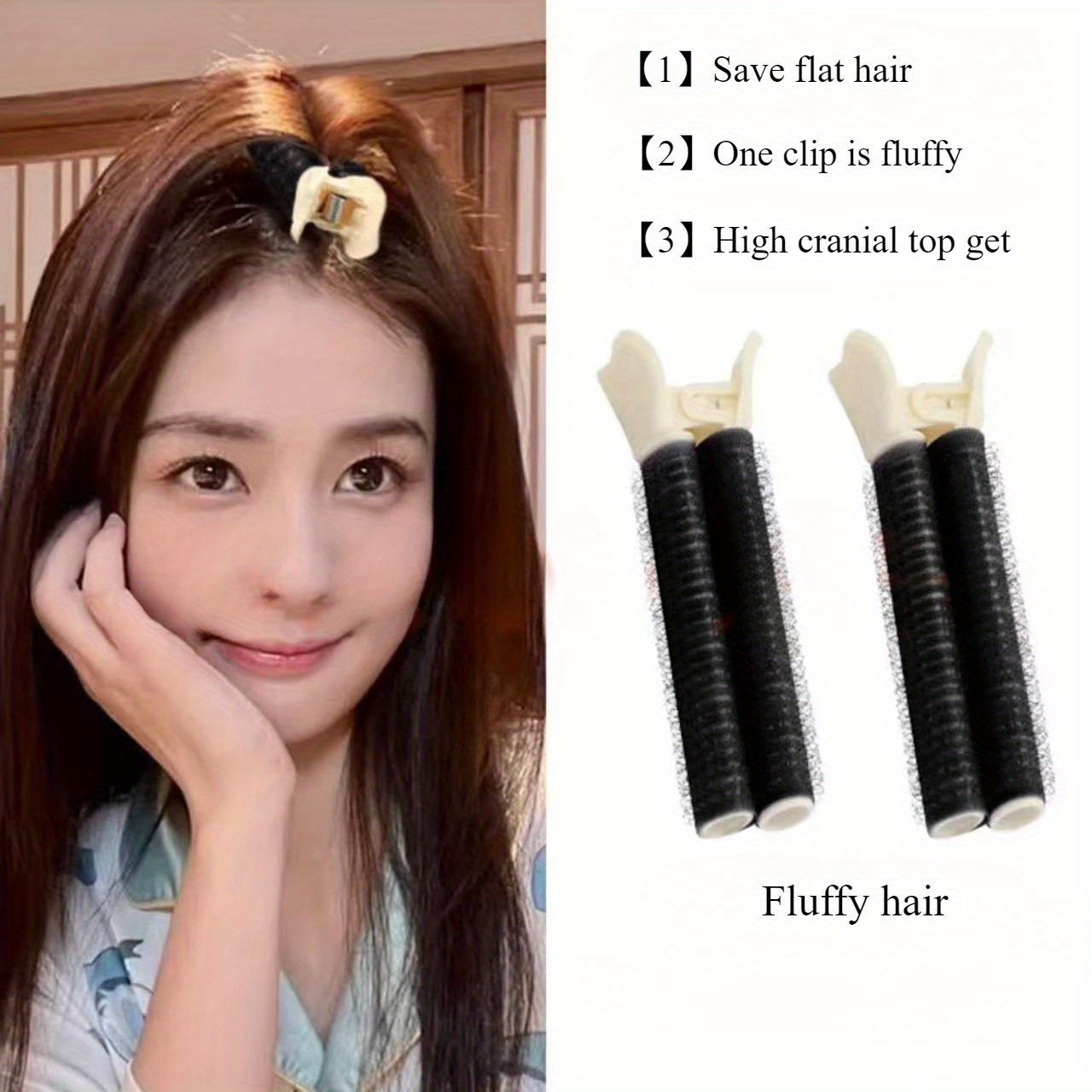 10pcs volumizing hair clips   fluffy hair root clips instant hair volumizing clips for normal hair style for women girls Product details 0