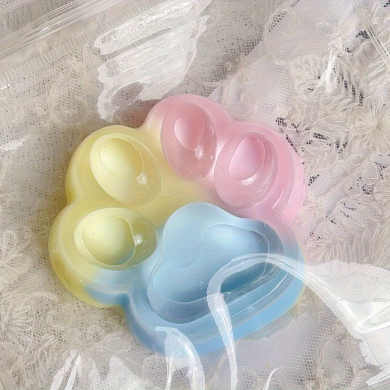 Katzenpfoten-Quetschspielzeug Mit 10 Flauschigen Stressbällen – Pink, Superweich, Anti-Stress Für Kinder & Erwachsene