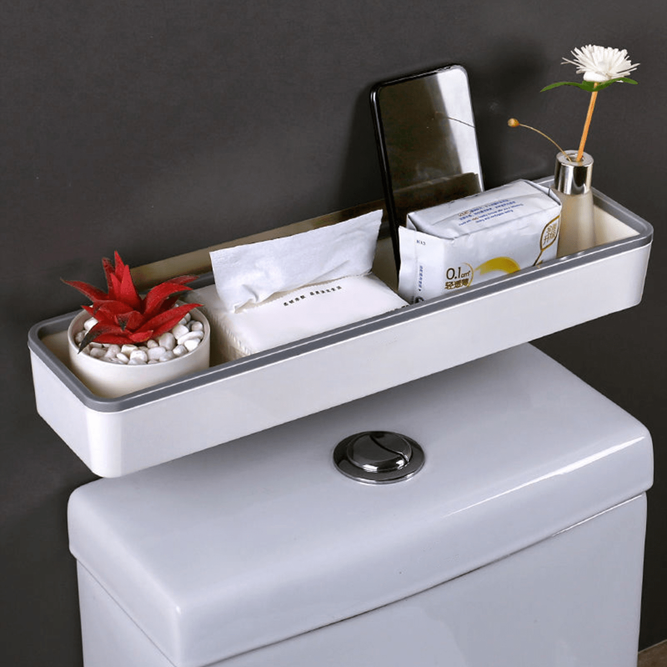 space saving multi function toilet shelf 1pc free standing bathroom storage cabinet rack no drill required over the toilet storage shelf2025 details 1