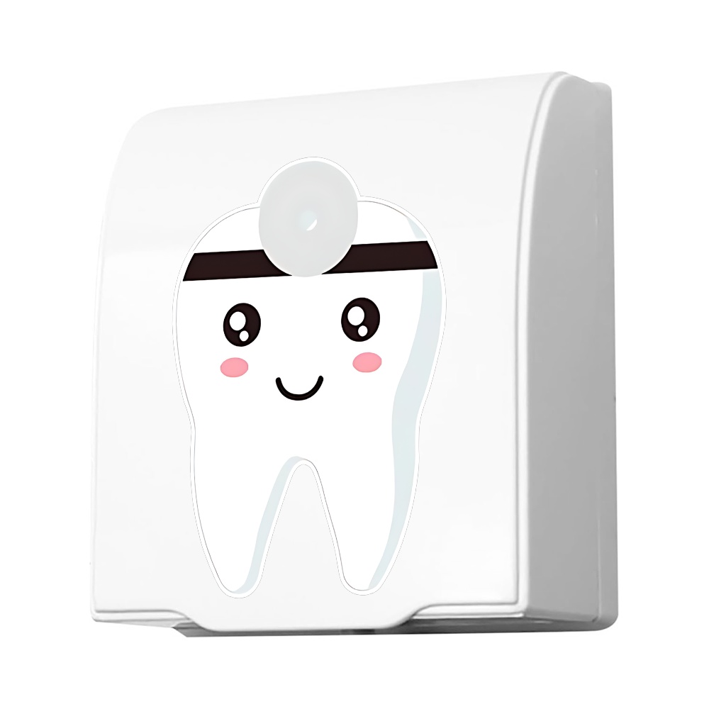 Cute Tooth Electric Socket Cover, Cartoon Tooth-Shaped Protector