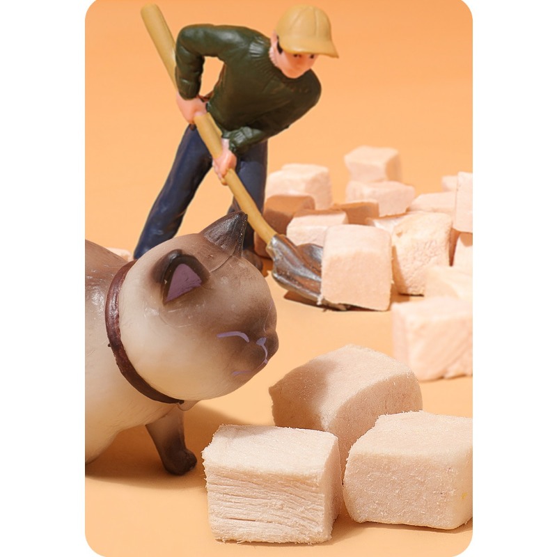 1 2lb 545g freeze dried   cubes high protein low temperature quick   treats for cats and dogs Product details 1