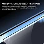 pack of 4 9h hardness ultra clear tempered film for iphone 11 12 13 series smooth hd transparent shield with side guard plate security
