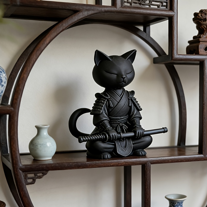 cat samurai sold on Temu United States