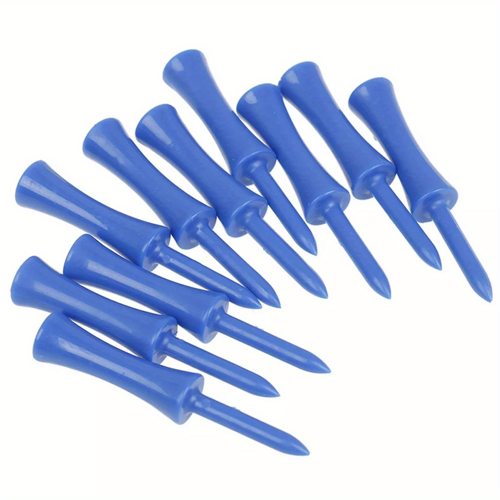 TEMU 200pcs 68mm Golf Tees, Plastic Golf Tees Step Down For Golf Sports Golf Stuff Plastic Step Tees Step Down Golf Tees