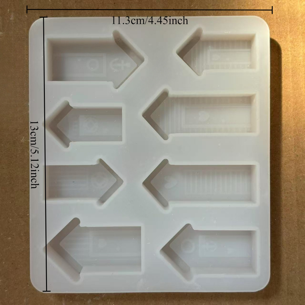 E-shop Harz Silikonform Mini Patchwork Kerze Silikonform Dekoration Gips Tropf Kleber Form