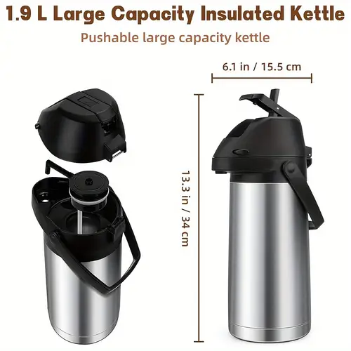 66 87 ounces stainless steel vacuum insulated design stainless steel material easy to clean suitable for camping party festival picnic best for christmas thanksgiving