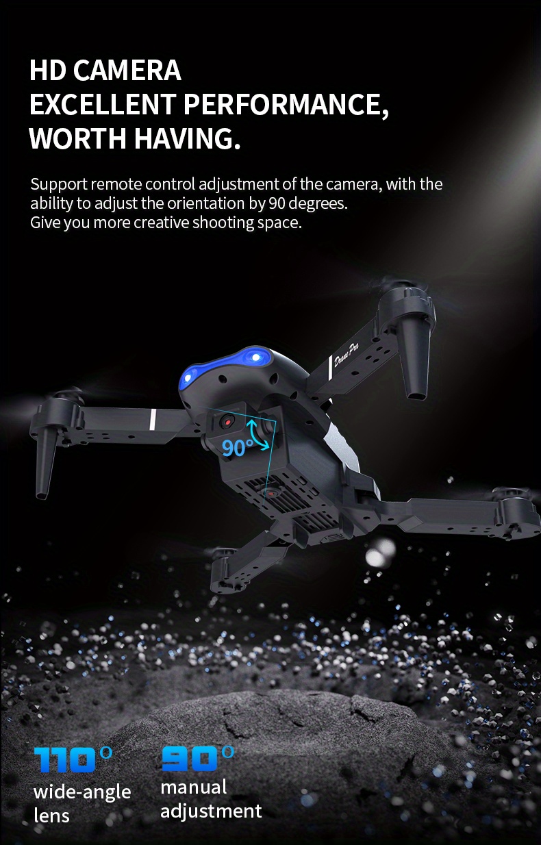 2025 Hot-Selling Screen Control Remote Control Drone with High-Definition Dual Cameras, Easy One-Key Takeoff and Landing, Remote Control Quadcopter Suitable for Beginners and Hobbyists, Affordable Drillone for Halloween and Christmas Perfect as a Holiday Gif