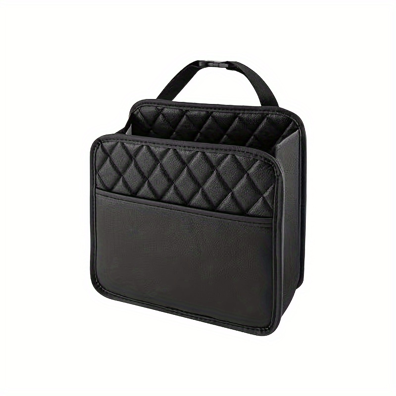 E-shop Autositz Organizer Tasche, Hängende Aufbewahrungstasche für den Rücksitz, Multifunktionale Auto-Hängetasche, Auto-Mülleimer, Ganzjahreseinsatz,