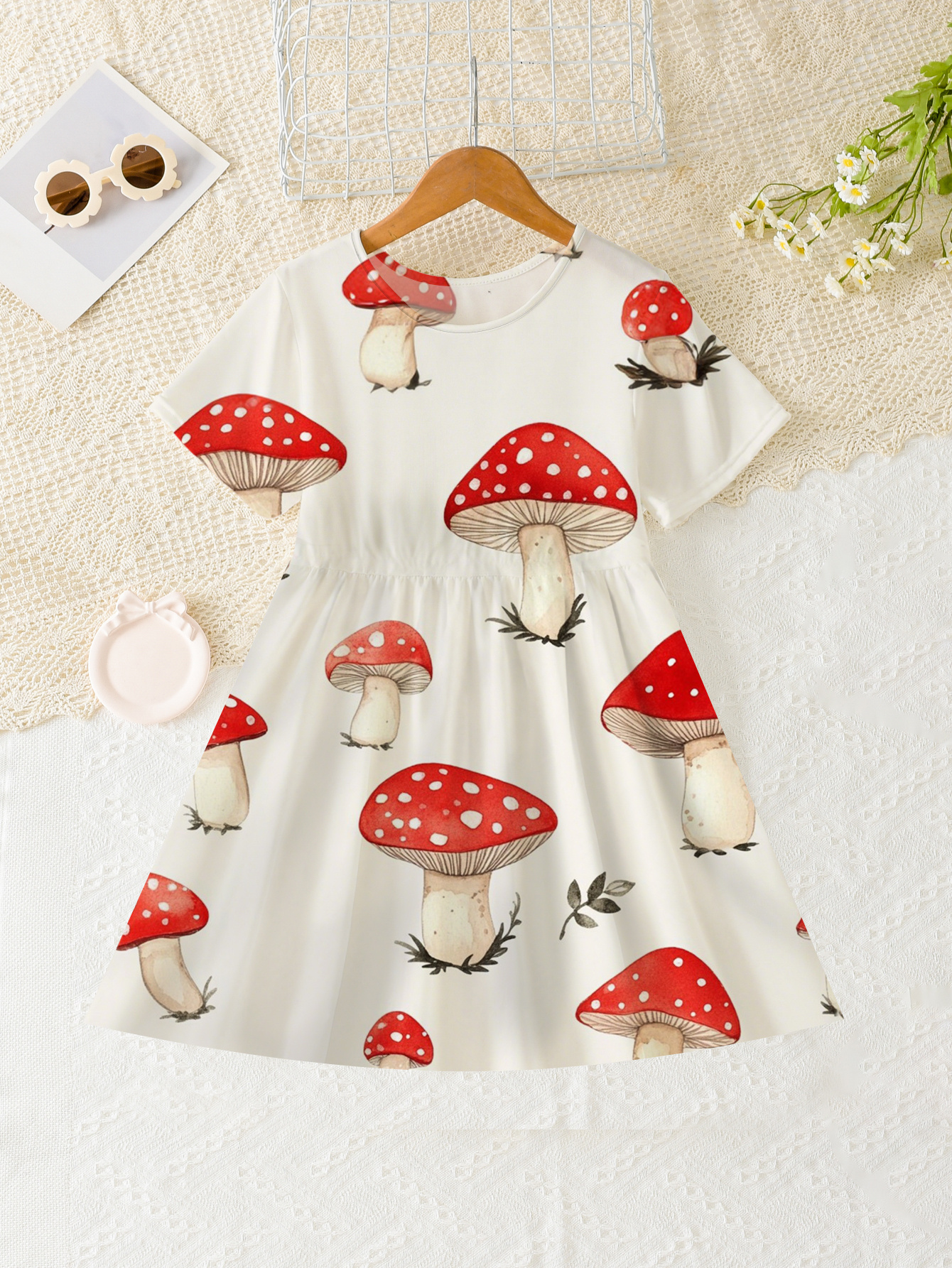 mushroom dress Pre-Order Whimsical Mushroom Dress