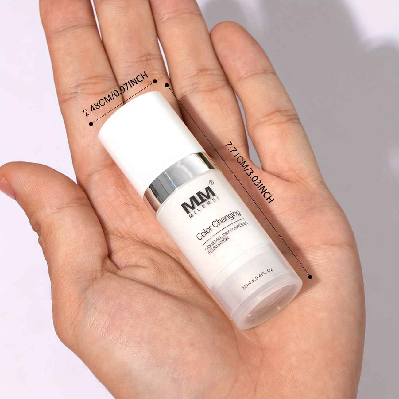 mm color changing foundation 12ml 0 4 liquid ounce