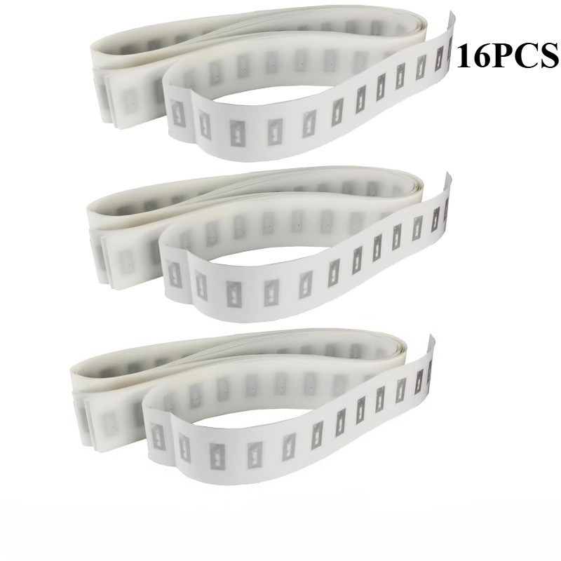 TEMU Lot de 16 étiquettes -contrefaçon, mini étiquettes NFC 2111S, puce NTAG213 13,56 MHz, puce , étiquettes NFC transparentes, autocollants NFC