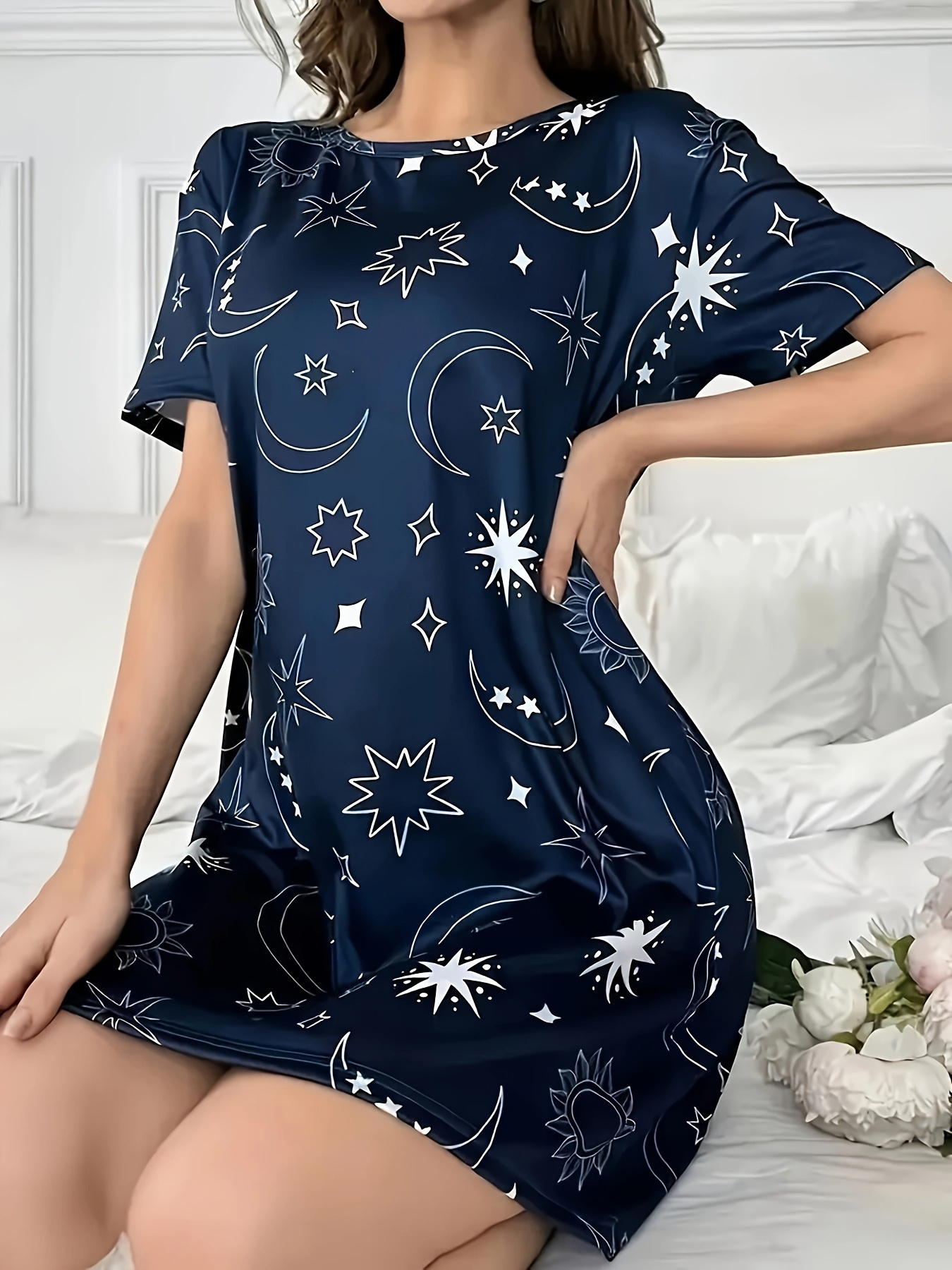 women night gowns sold on Temu United States